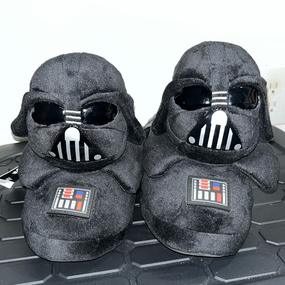 STAR WARS Men’s 3D Darth Vader Character Slippers